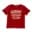 Humans Ah Da Neenga Ellam? Unisex Toddler T-Shirt in Red Color